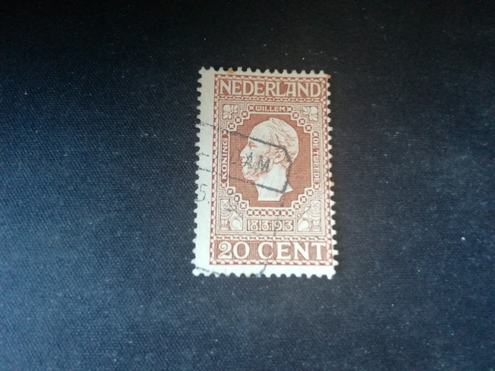 41 NEDERLAND NR 95 GESTEMPELD, Ophalen of Verzenden, T/m 1940, Gestempeld
