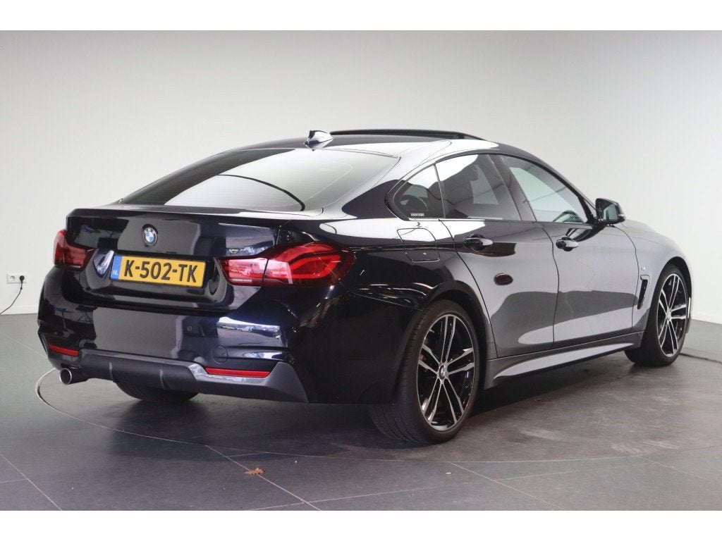 BMW 4 Serie Gran Coupé 418i Executive M Sport Automaat / Sc, Auto's, Dealer onderhouden, Gebruikt, Metallic lak, Met garantie (alle)