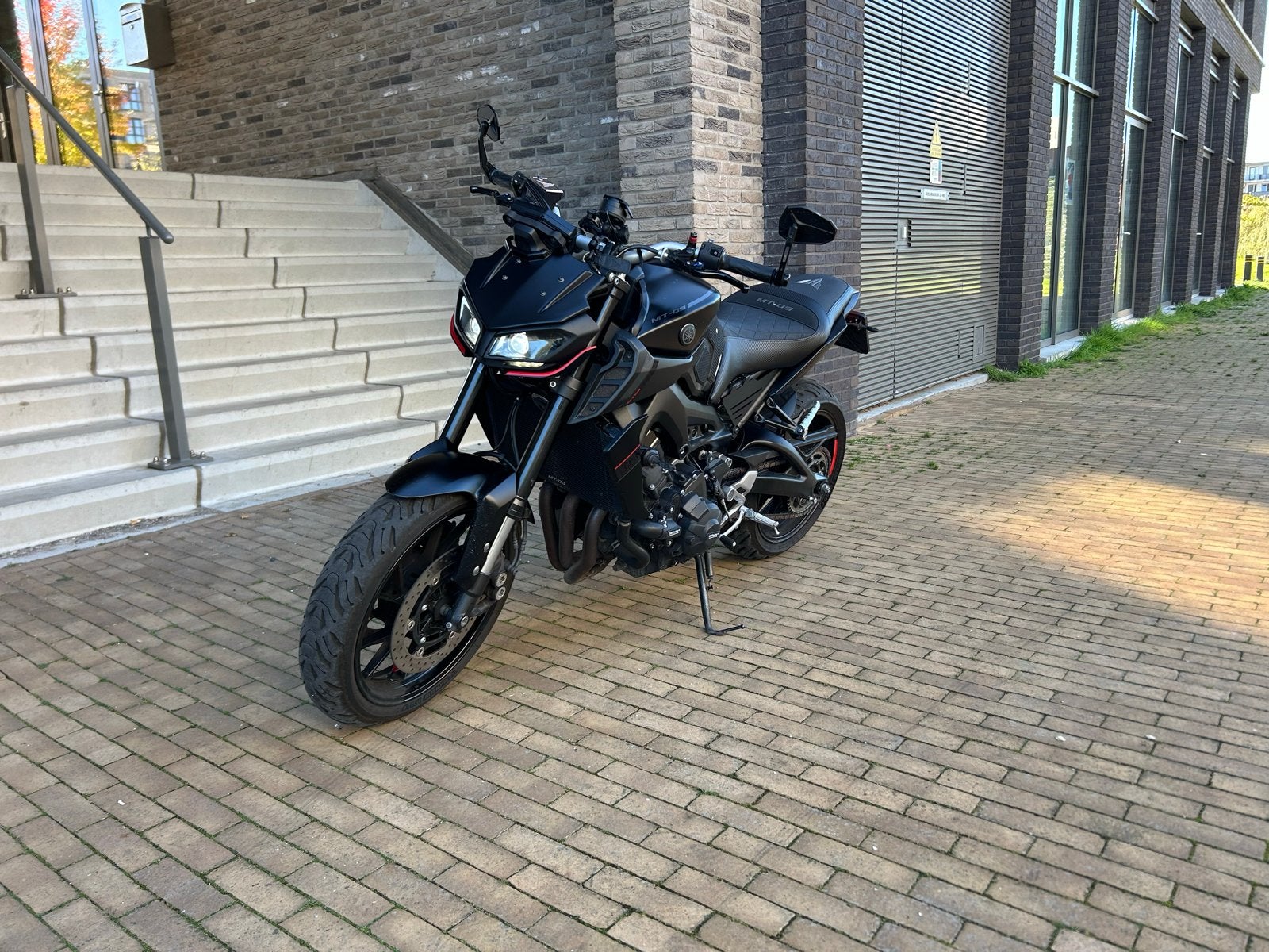Yamaha MT-09 tech black met quickshifter, Gebruikt, Particulier, Quickshifter, Naked bike