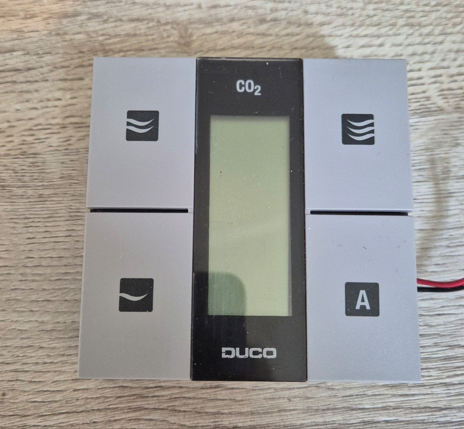 Duco CO2-sensor met transformator, Ophalen of Verzenden, Gebruikt, Ventilator en Afzuiger