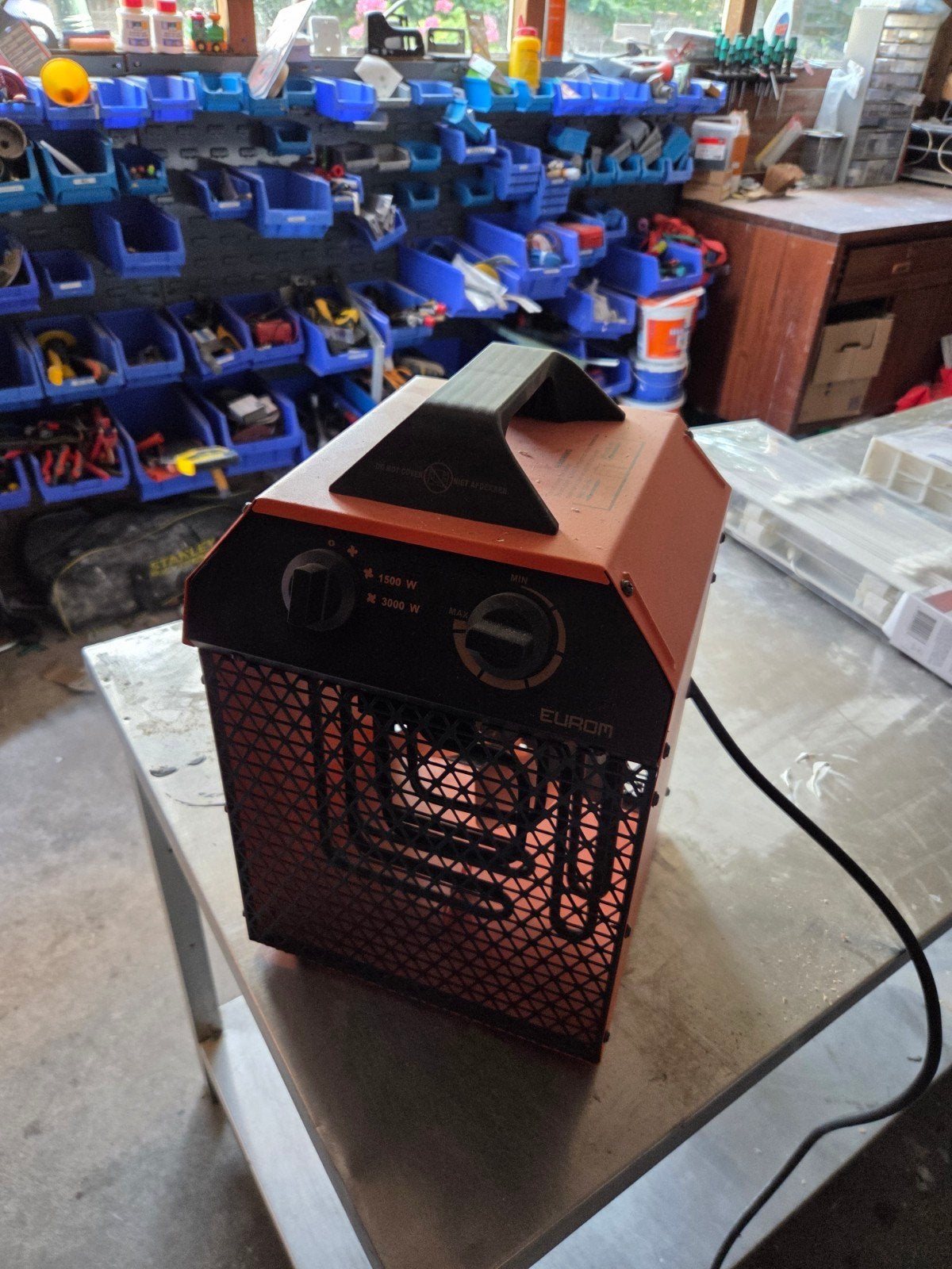 Eurom EK Delta 3000 Werkplaatskachel - 3000W, Ophalen of Verzenden
