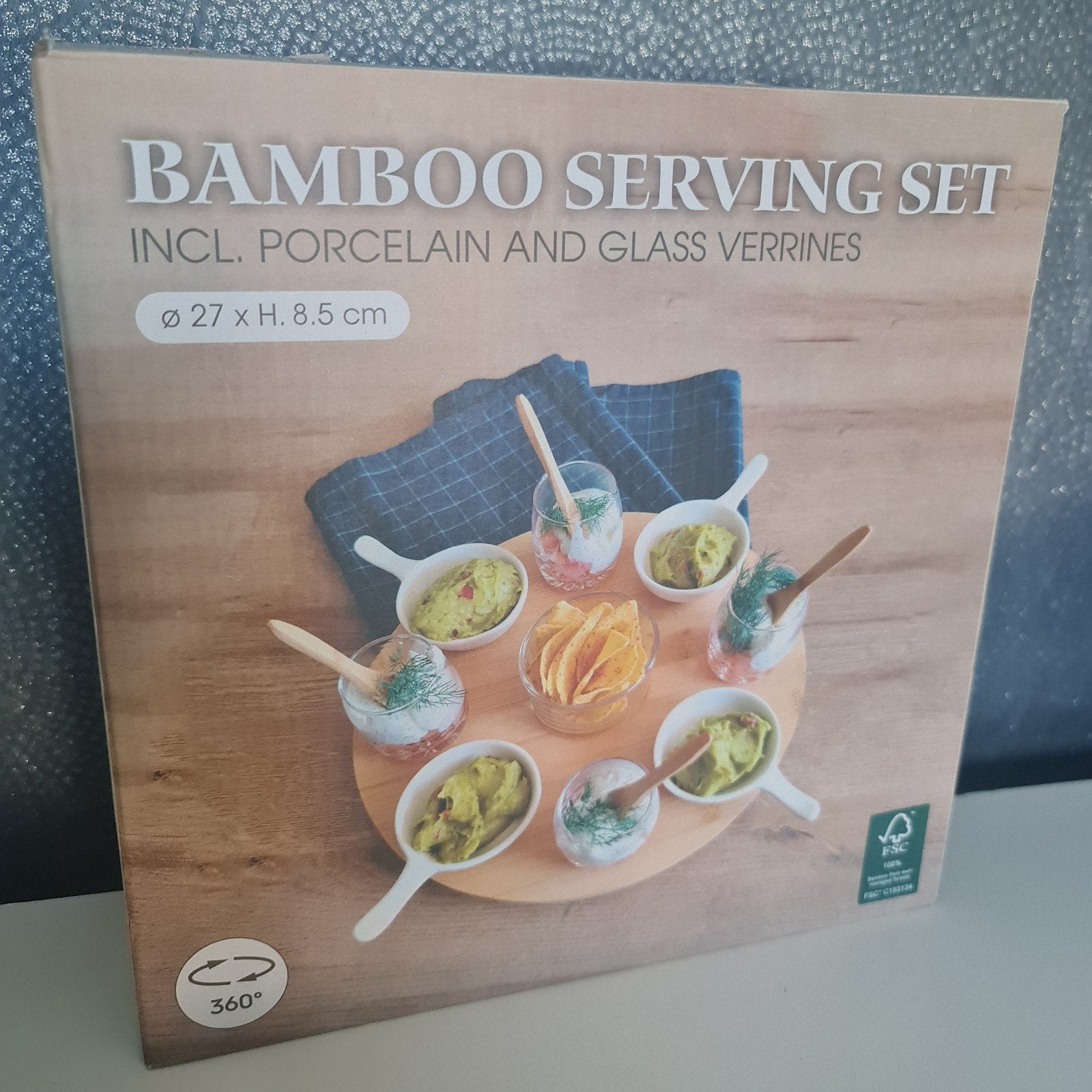 Nieuw: 14-delige amuseset / serveerset, Huis en Inrichting, Keuken | Servies, Ophalen, Overige typen, Nieuw, Glas