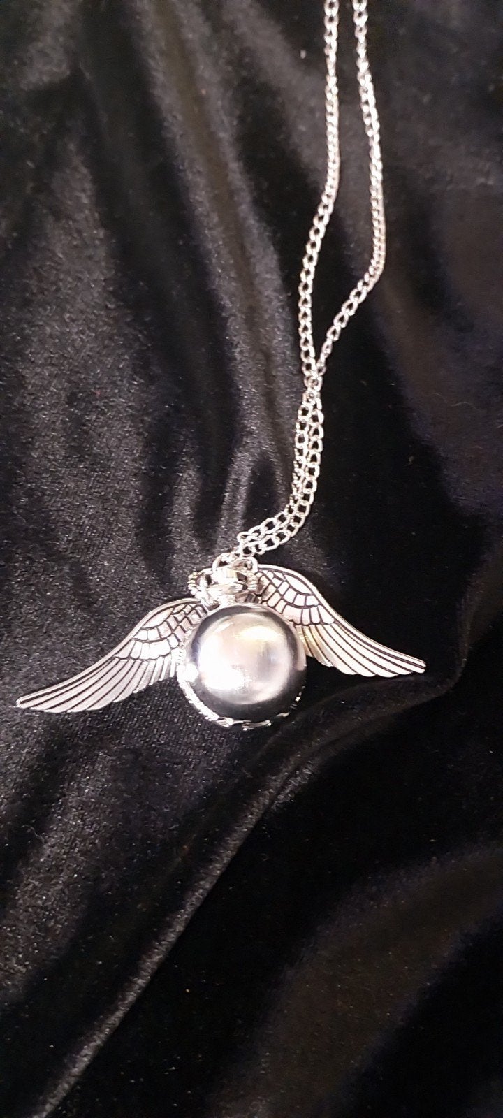 Nieuwe Zilverkleurige Harry Potter Zakhorloge Ketting, Verzamelen, Ophalen of Verzenden, Nieuw, Gebruiksvoorwerp