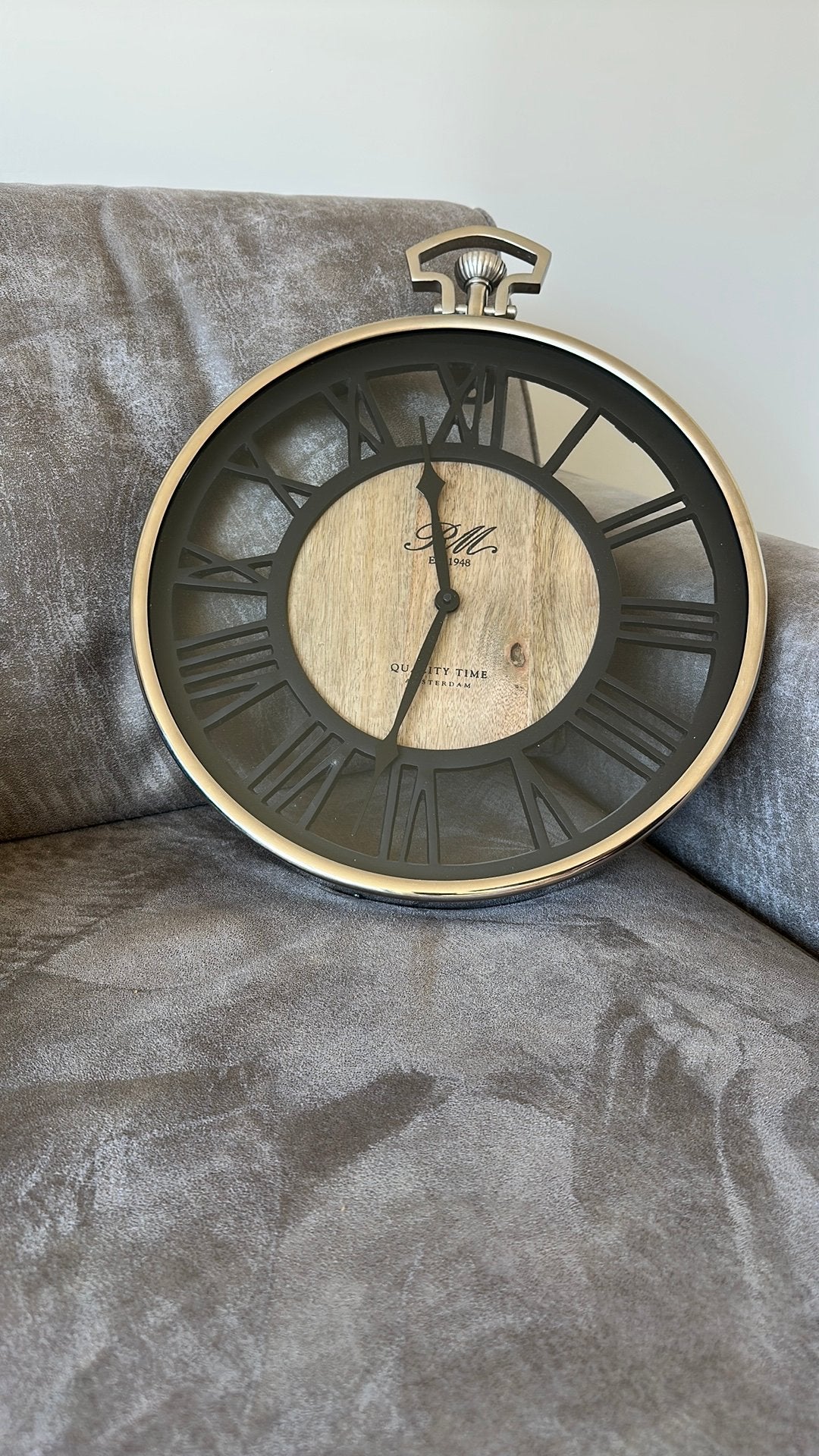 Klok Riviera Maison, Ophalen, Zo goed als nieuw, Wandklok