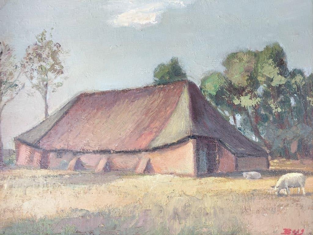 Mooi gesigneerd schilderij, Ophalen