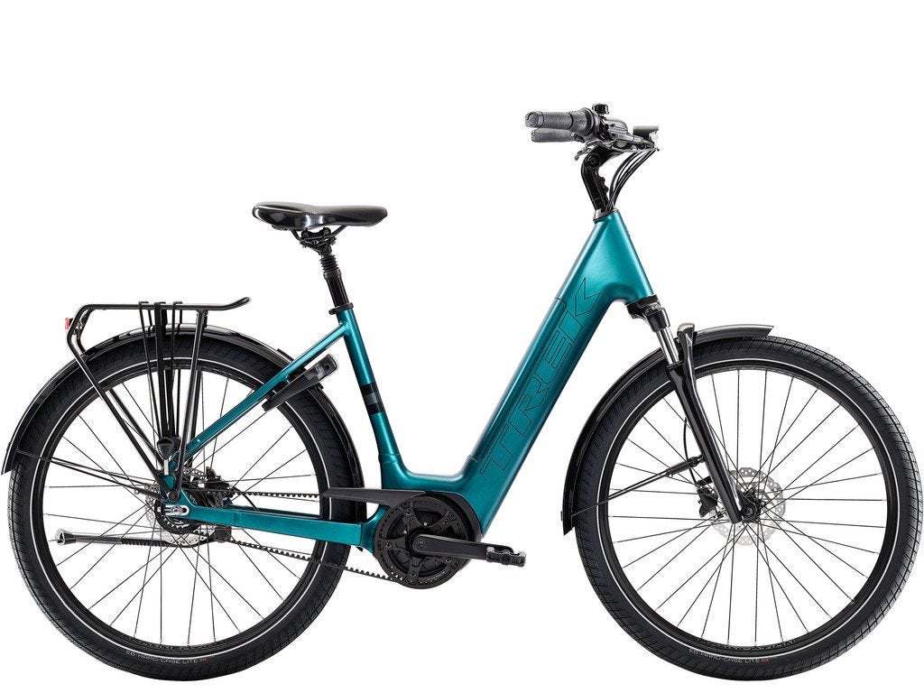 Trek District+ 3 belt blauw dames 50cm 27.5inch, 47 tot 51 cm, Nieuw, Overige merken
