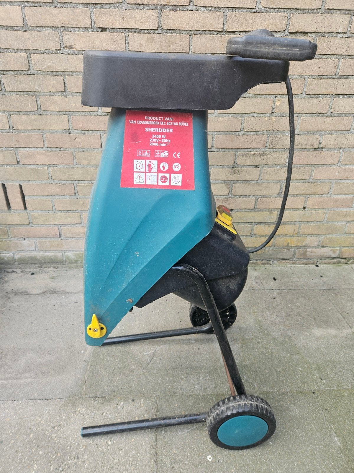 Rock Tools Elektrische Hakselaar - Krachtig en Efficiënt, Ophalen of Verzenden