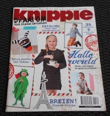 Knippie nr. 5 oktober, november 2012 ook baby maat 50 tm 164, Verzenden, Zo goed als nieuw, Kind, Knippie