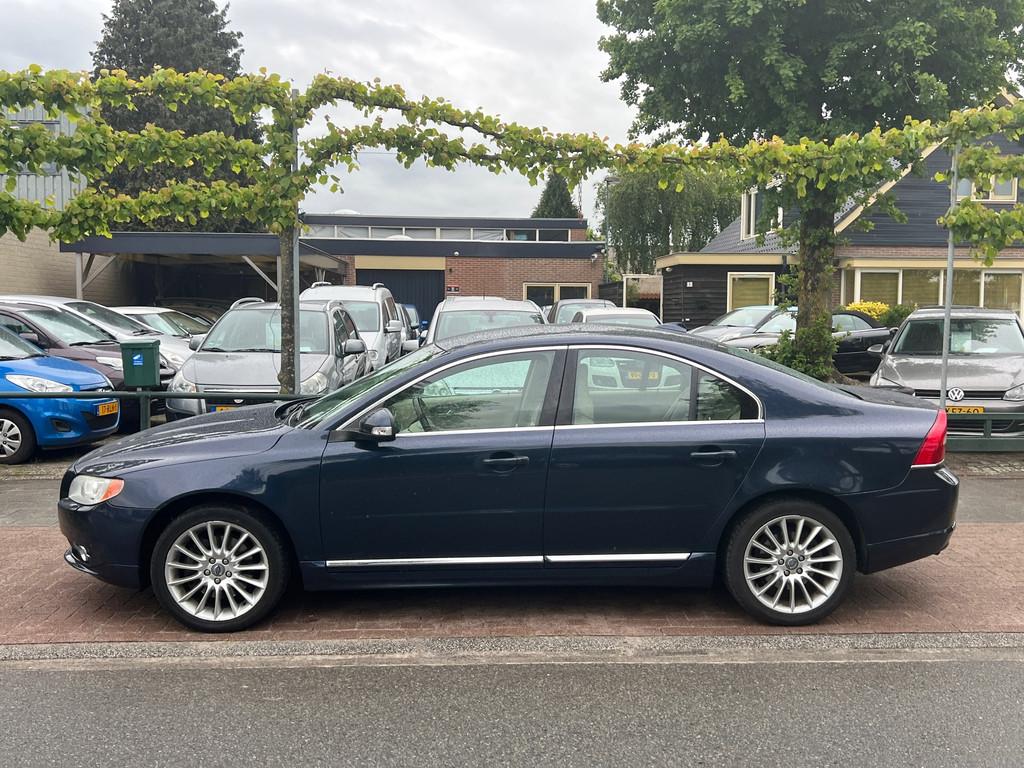 Volvo S80 2.0 T Summum *Nette Volvo, Euro 5, Zwart, 4 cilinders, Blauw