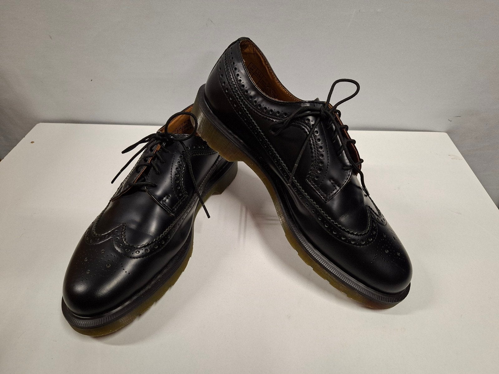 Dr. Martens heren schoen maat 44 - Nieuw, Wollaston, Northamptonshire, UK, Zwart, Ophalen of Verzenden, Zo goed als nieuw