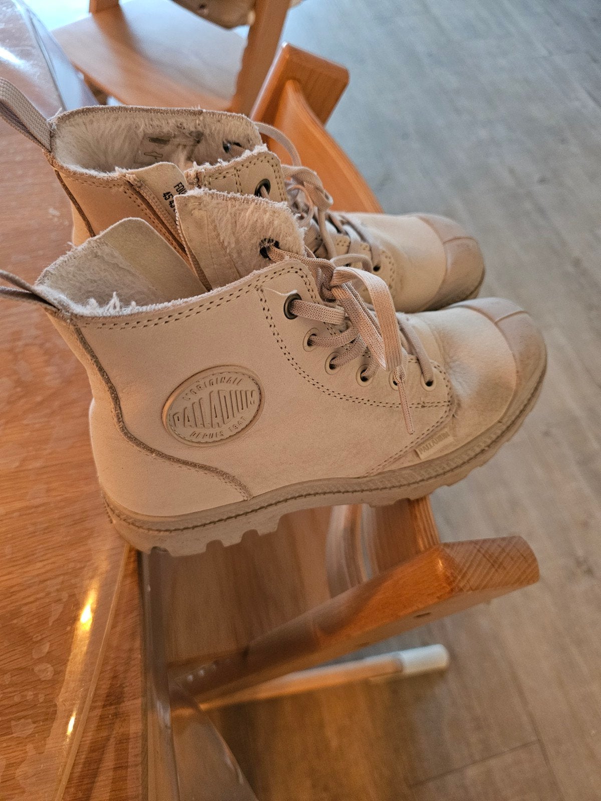 Palladium Pampa Hi Originale Boots - Beige, Beige, Lage of Enkellaarzen, Palladium, Ophalen of Verzenden