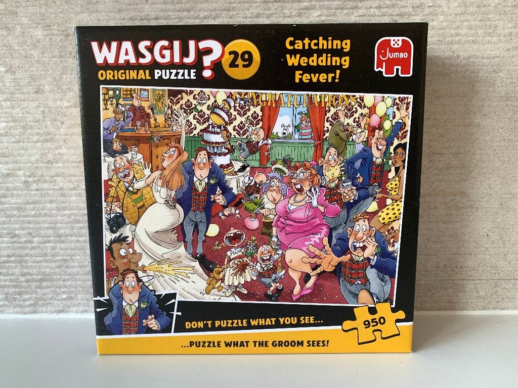11 hele leuke Wasgij puzzels samen in 1 koop voor 60 euro!, Ophalen, 500 t/m 1500 stukjes, Zo goed als nieuw, Legpuzzel