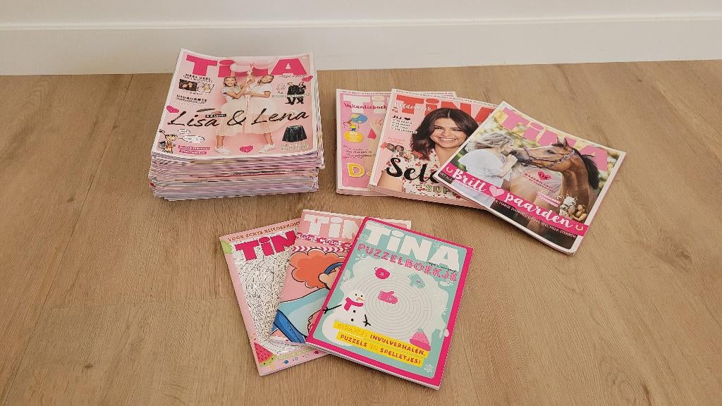 Tina jaargang 2018 met extra nummers, Boeken, Tijdschriften en Kranten, Ophalen of Verzenden, Zo goed als nieuw, Overige typen
