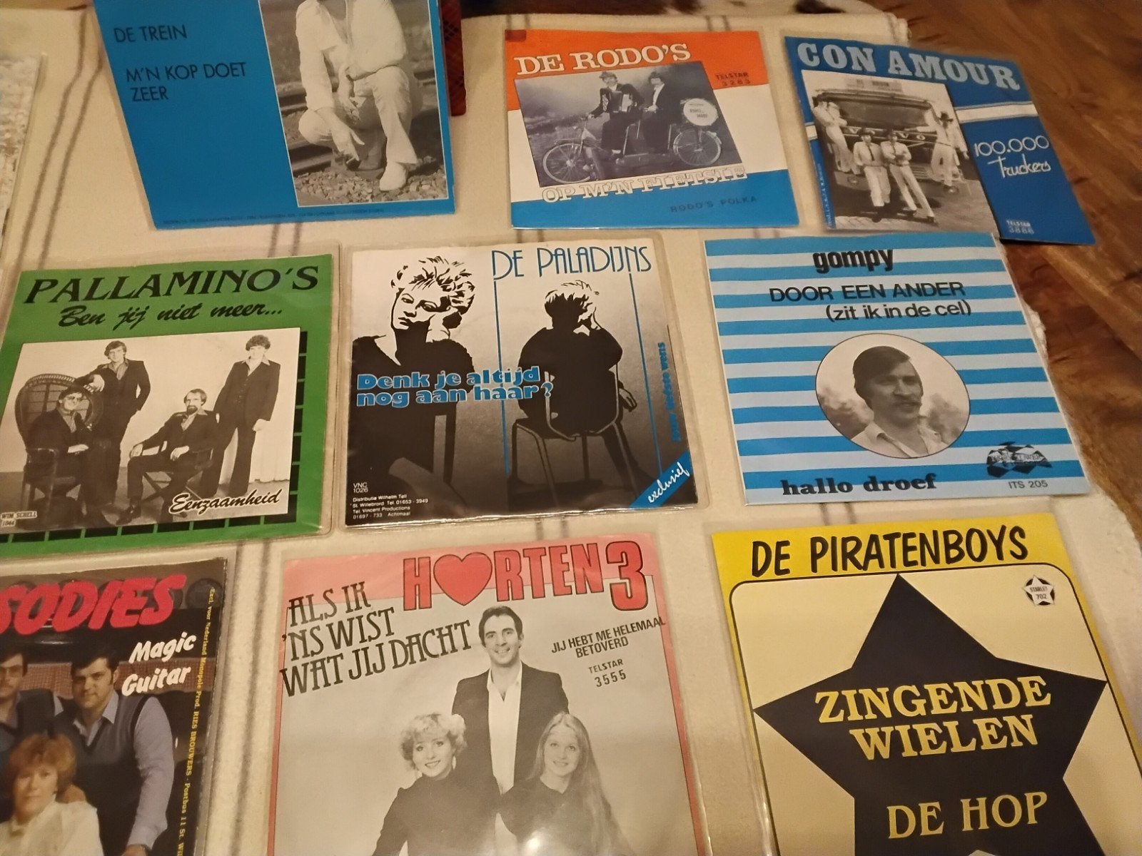partij singeltjes  piraten singles 40 stuks in platic hoesje, Cd's en Dvd's, Ophalen of Verzenden, Gebruikt, Overige formaten