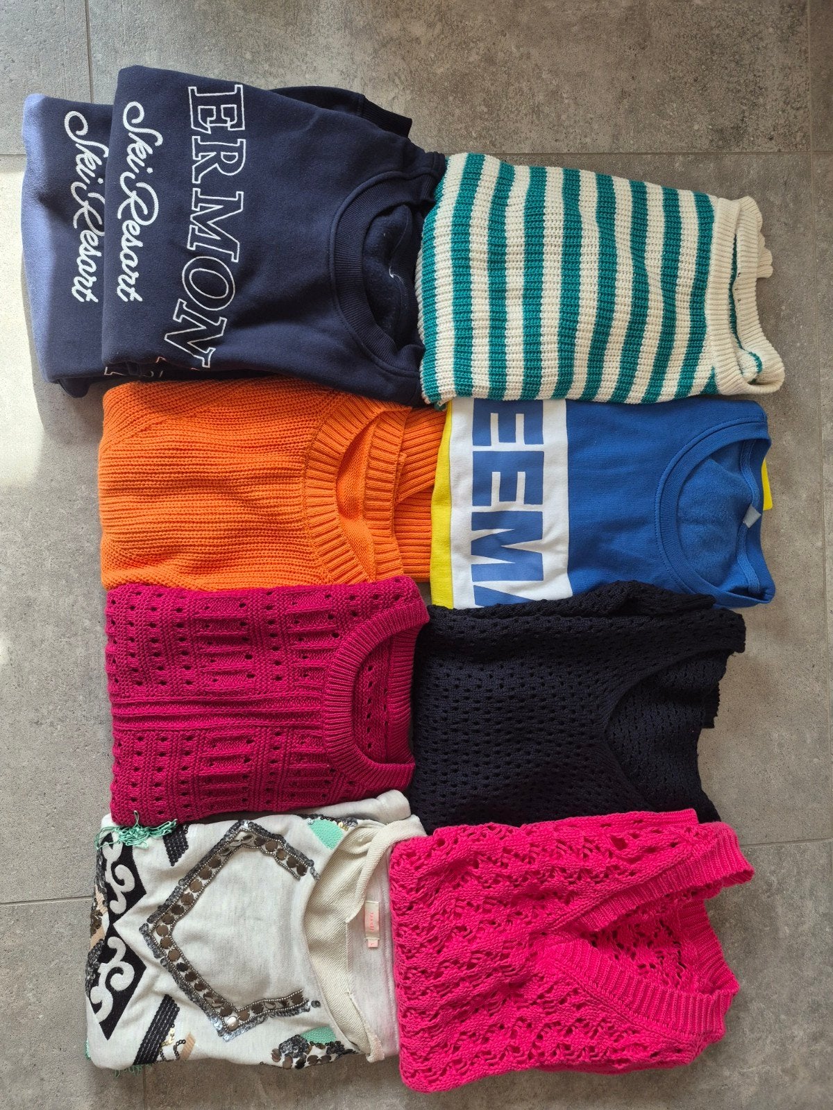 Pakket 9 truien maat L/XL, Ophalen of Verzenden, Zo goed als nieuw, Maat 46/48 (XL) of groter