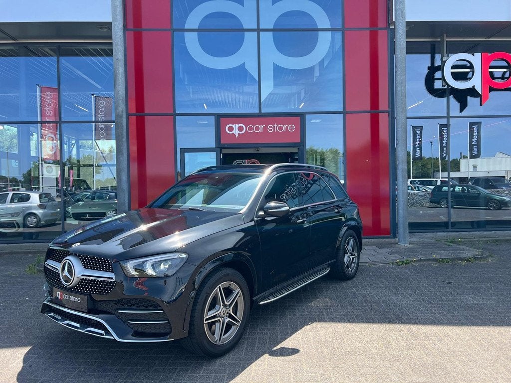 Mercedes-Benz GLE-klasse 350 e 4MATIC AMG/Panorama/Trekhaak, Auto's, Mercedes-Benz, Automaat, Gebruikt, Zwart, 4 cilinders