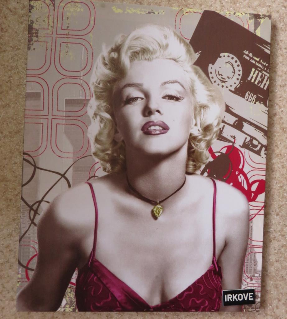 2 STUKS * MARILYN MONROE OP CANVAS * Mooi! *, Verzamelen, Verzenden, Overige typen