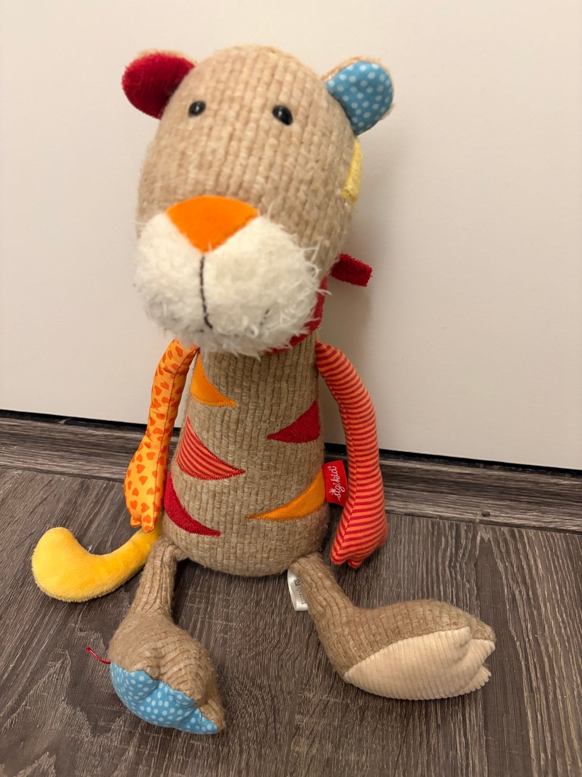 Sigikid Knuffel Tijger - Zacht en Kleurrijk Speelgoed, Gebruikt, Ophalen of Verzenden, Met label, Middelgroot (20 tot 80 cm)
