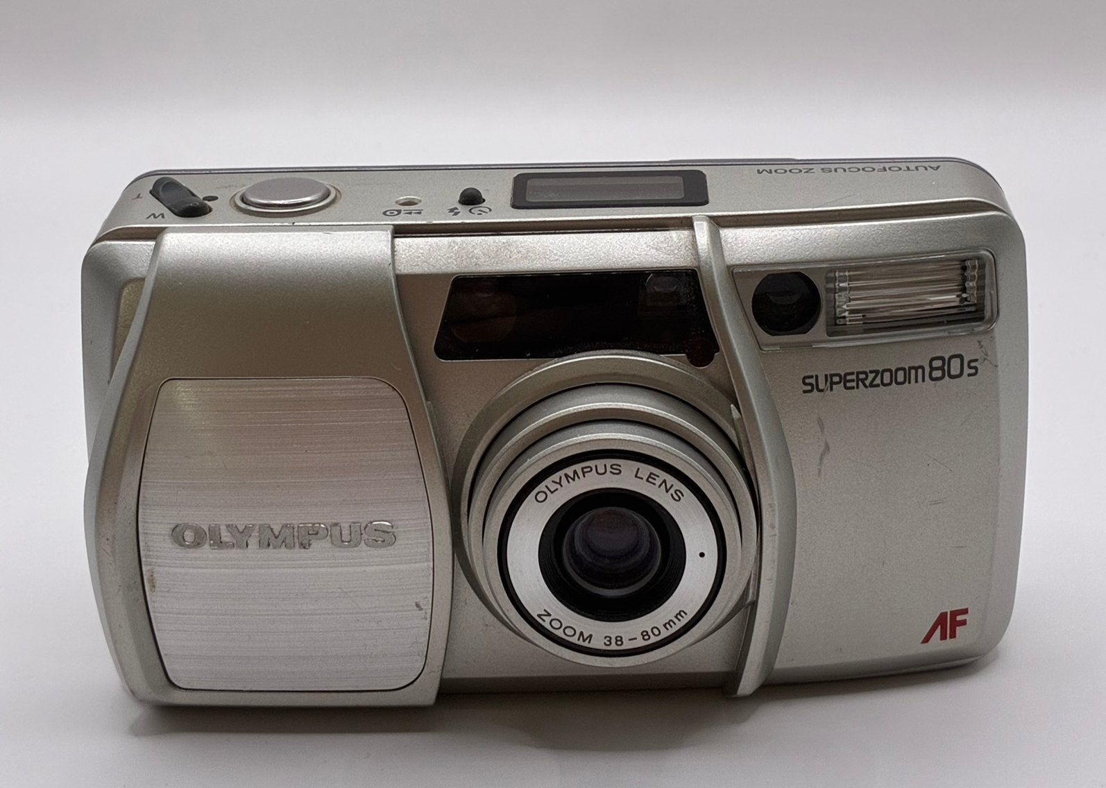 Olympus superzoom 80s, Audio, Tv en Foto, Fotocamera's Analoog, Ophalen of Verzenden, Zo goed als nieuw, Compact, Olympus