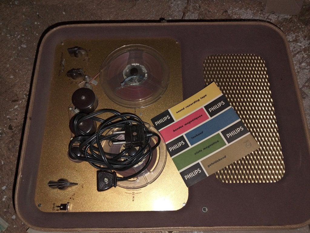 Philips EL-3530 bandrecorder, Audio, Tv en Foto, Bandrecorders, Ophalen, Bandrecorder