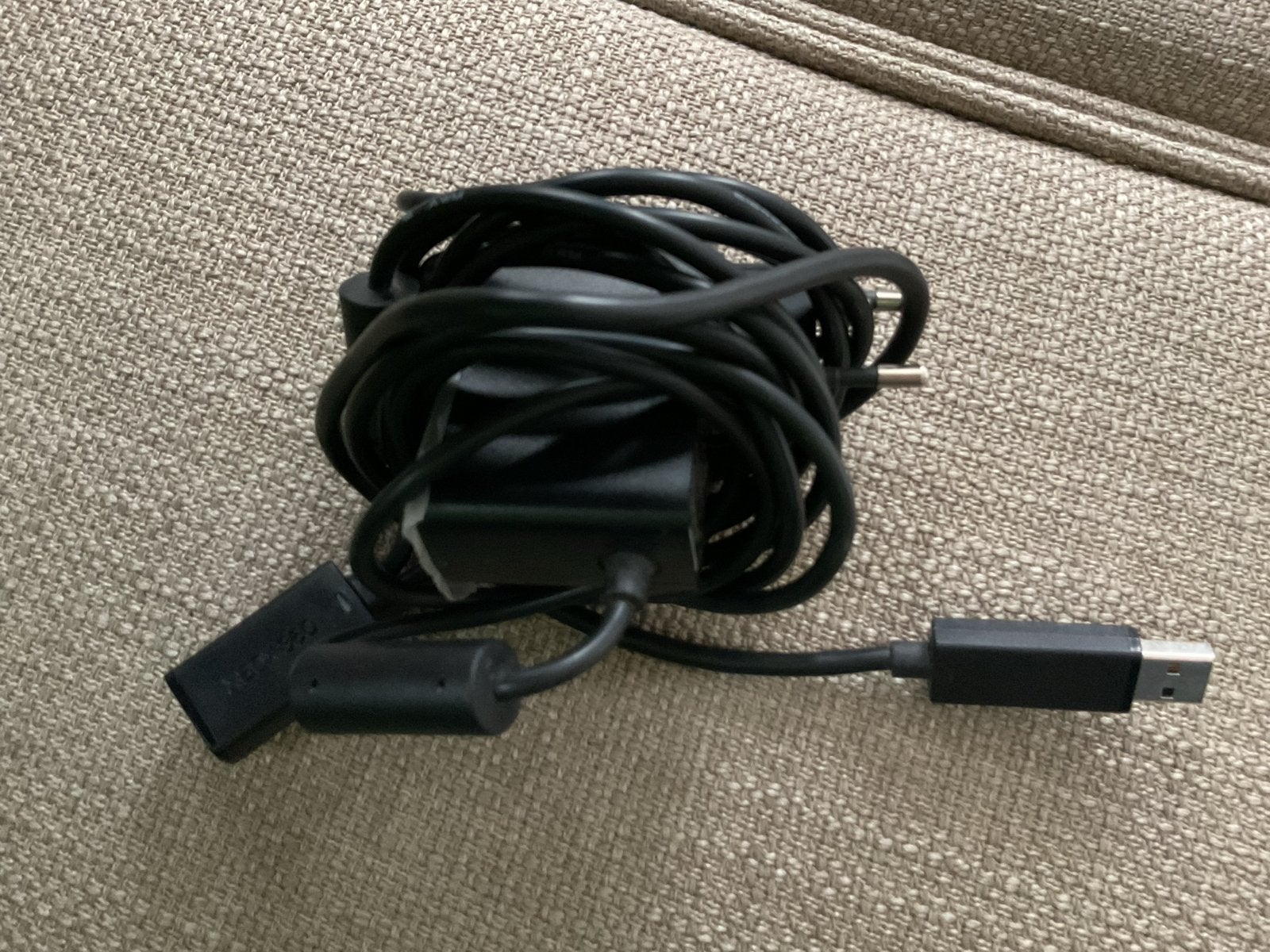 Orginele Xbox 360 Kinect voedingskabel, stroomkabel, Ophalen of Verzenden, Zo goed als nieuw, Voeding of Kabel, Xbox 360