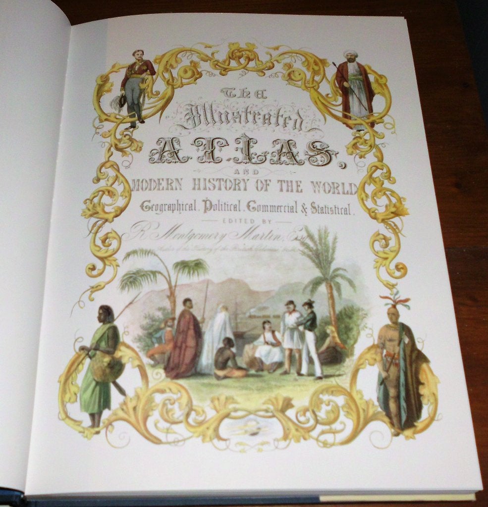 The Illustrated Atlas of the Nineteenth Century World ~ 1989, Verzenden, 19e eeuw, Gelezen, Overige gebieden