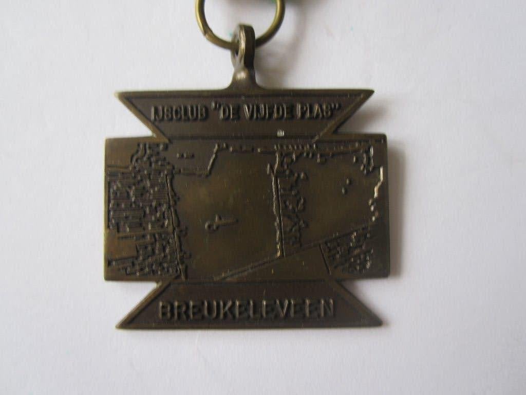 medaille schaatsen, Ophalen of Verzenden, Overige materialen, Nederland