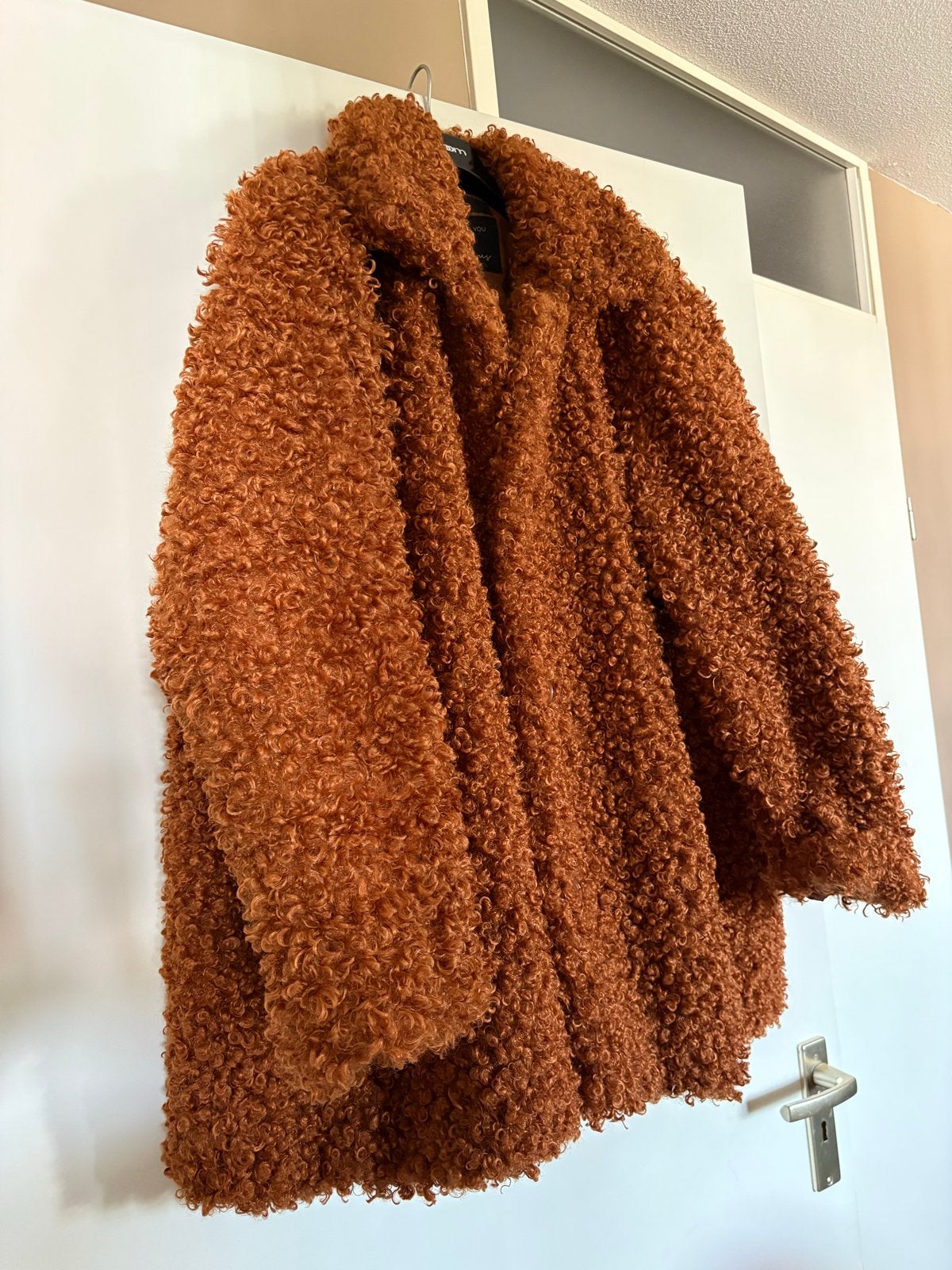 Yesta teddy jas bruin maat 50, Verzenden, Zo goed als nieuw, Maat 46/48 (XL) of groter, Bruin