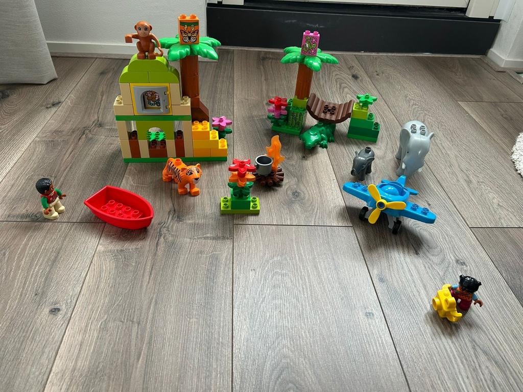 Lego Duplo 10804 Jungle, Ophalen of Verzenden, Zo goed als nieuw