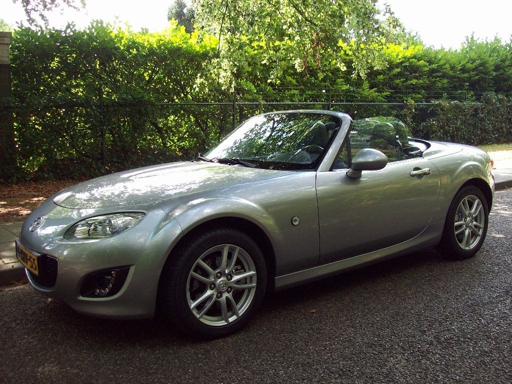 Mazda MX-5 NC 1.8 Roadster Coupe Hardtop Zwart Leder 2012, Achterwielaandrijving, Zwart, 4 cilinders, Cabriolet