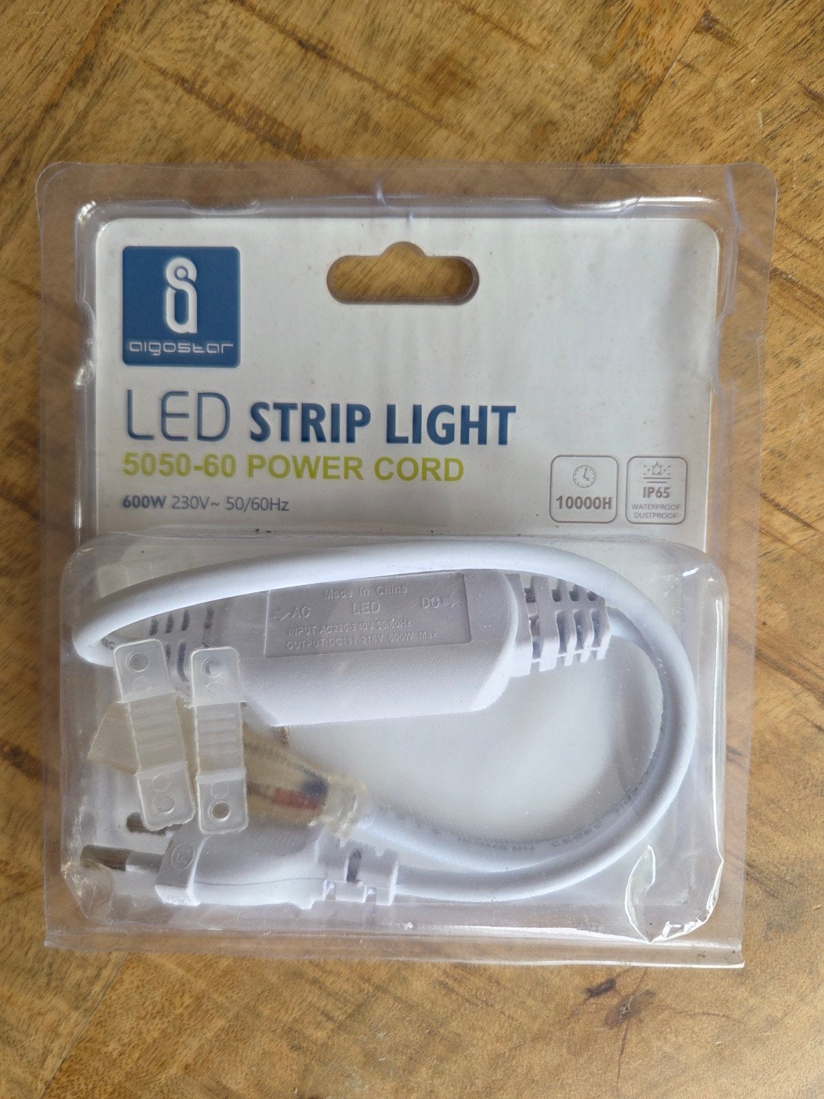 led strip light 5050-60 power cord 600W IP65, Ophalen of Verzenden