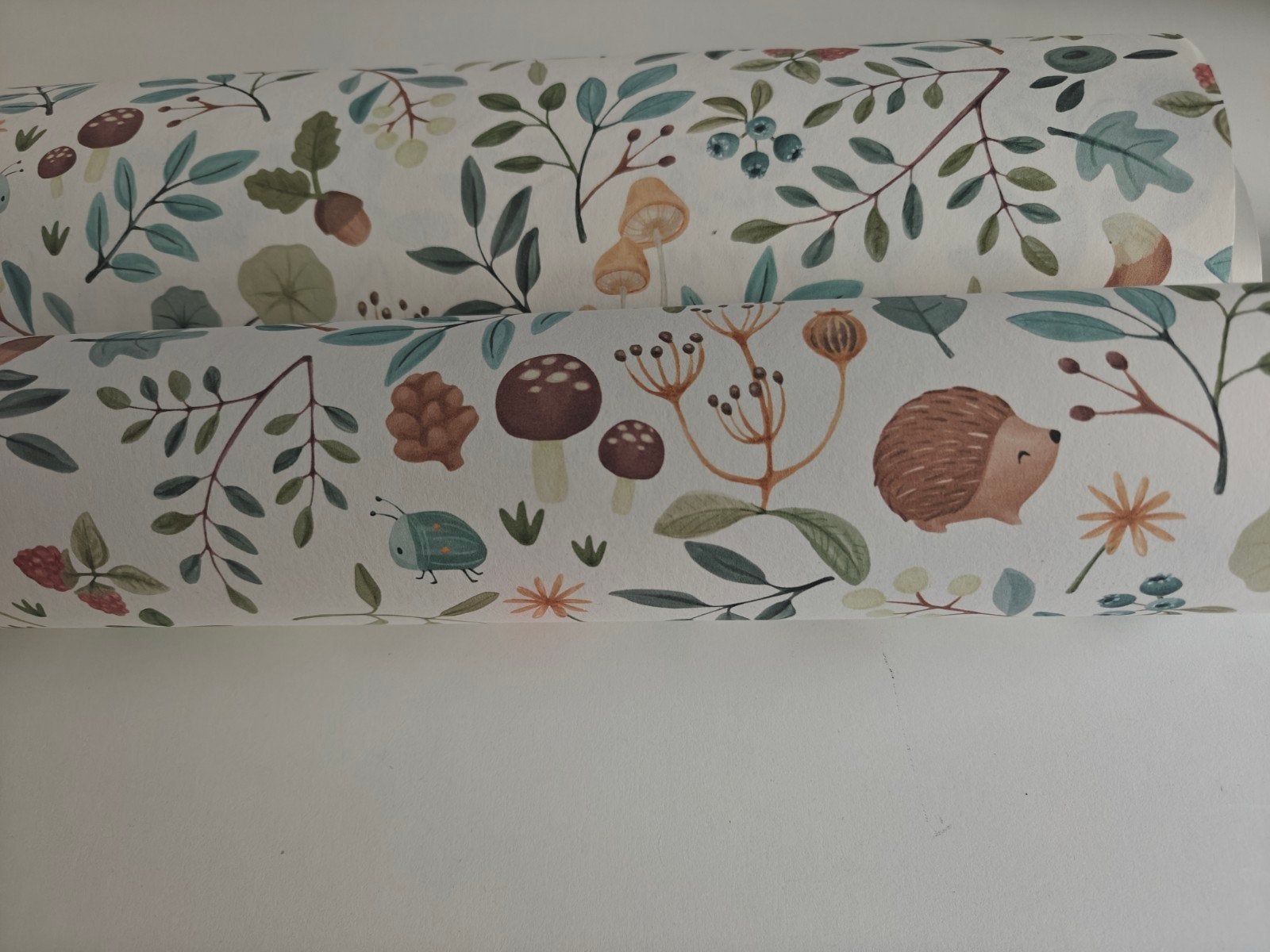 Little Dutch Vliesbehang Bosdieren - Kinderkamer, Ophalen, Minder dan 10 m², Groen, Kinderkamer, Bosdieren, Natuurlijk, Speels