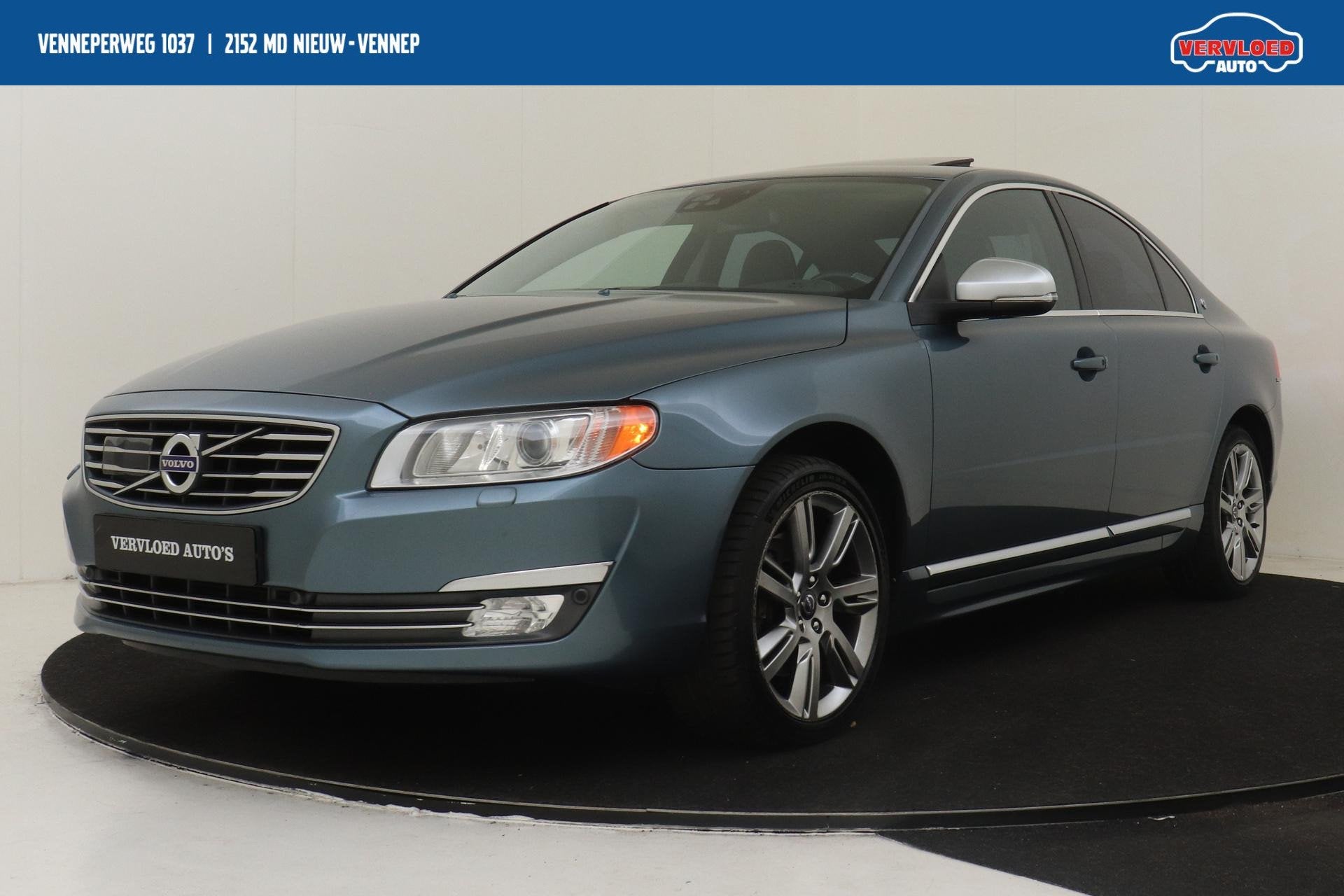 Volvo S80 T5 AUT. EXECUTIVE *LUXE!* -PANO.DAK|POWER-SEATS|GE, Euro 6, 4 cilinders, 1969 cc, Blauw