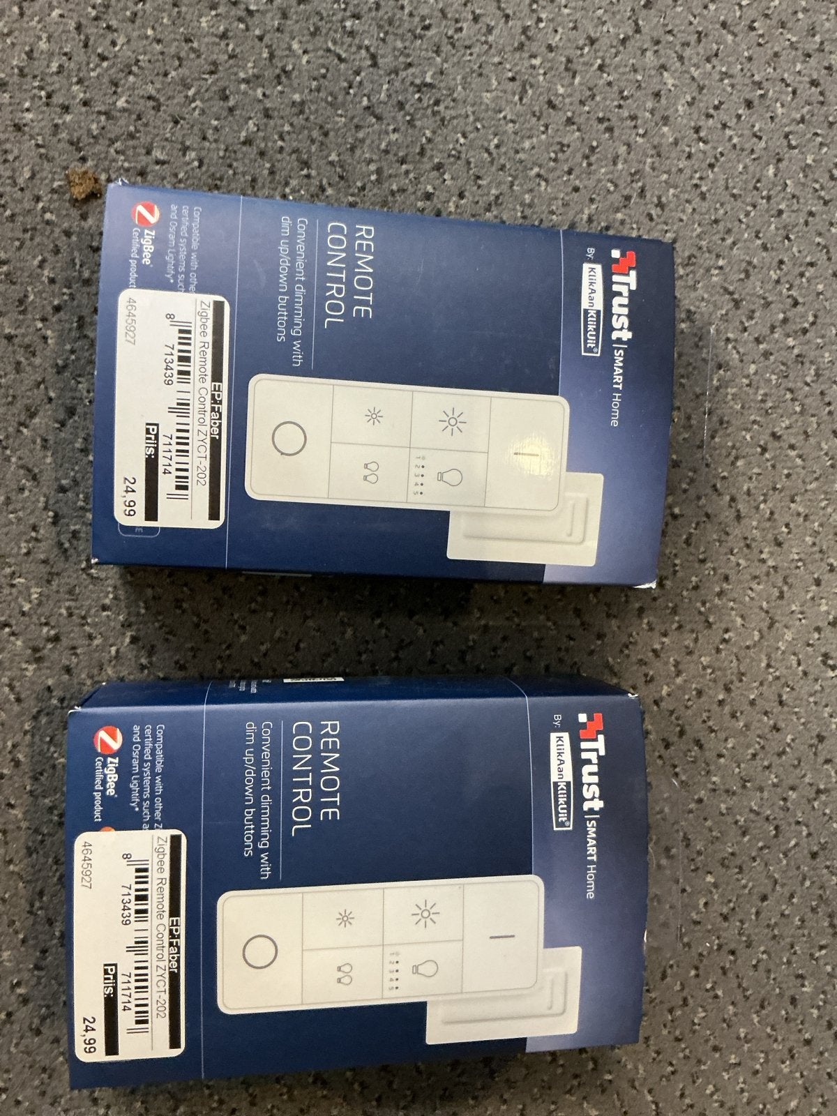 Trust Zigbee Afstandsbediening ZYCT-202 (2 stuks), Ophalen of Verzenden, Nieuw
