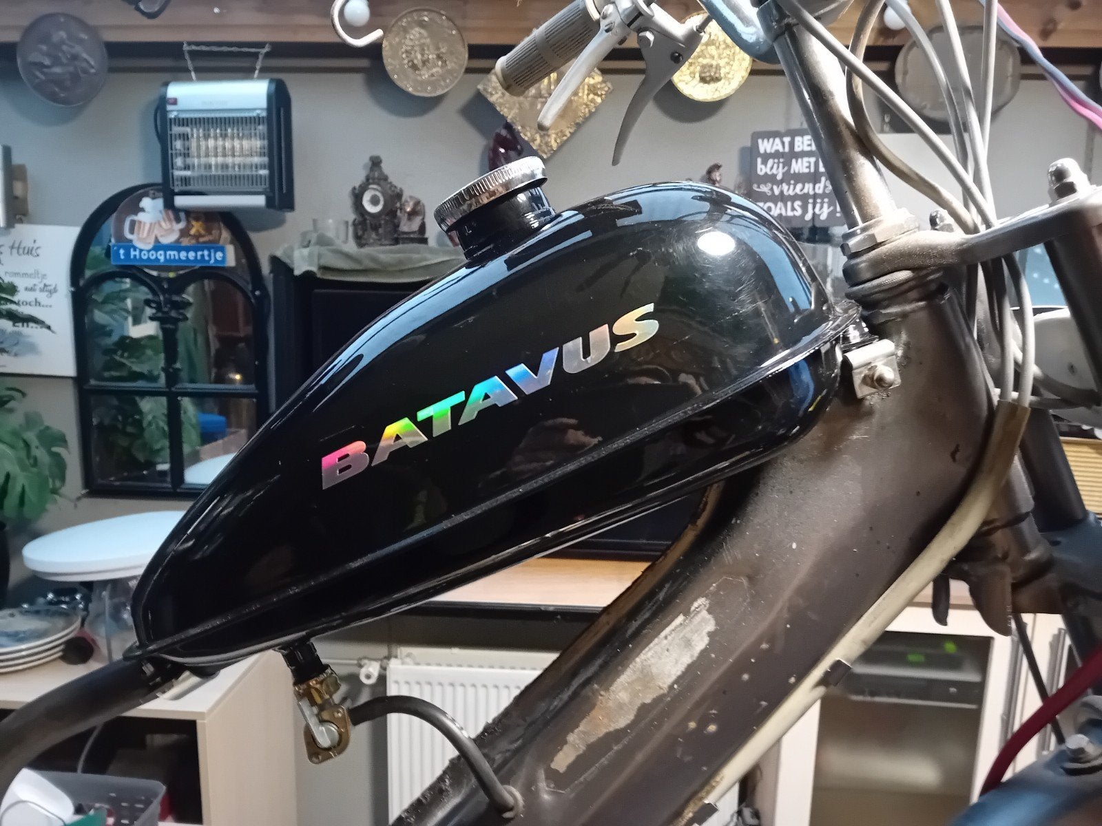 Batavus Mofa/Bromfiets - Oude Klassieker, Ophalen of Verzenden, Gebruikt, Maximaal 45 km/u, Batavus