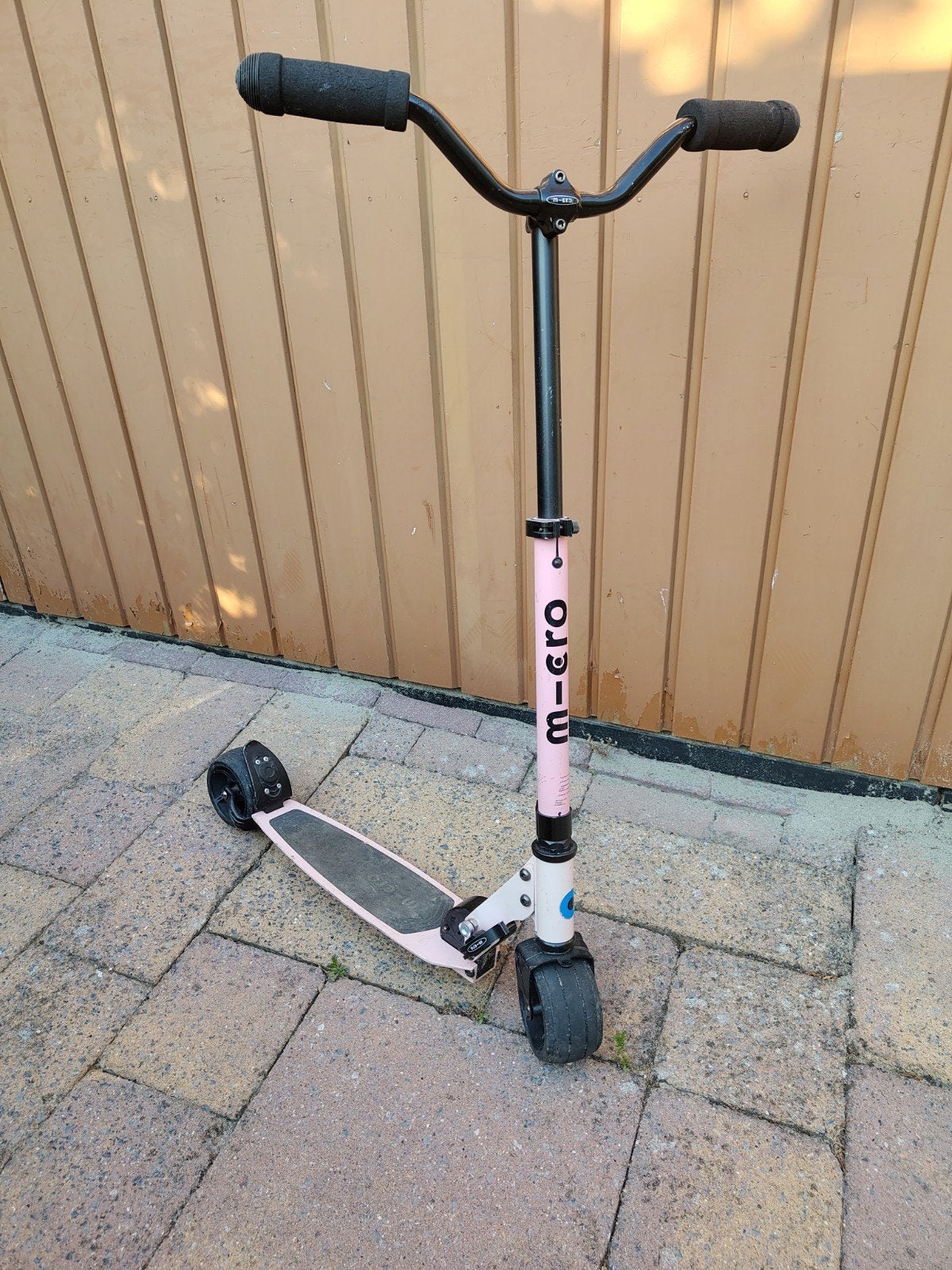 Micro Step Rocket met brede wielen (Fat Wheels) – Roze, Ophalen, Zo goed als nieuw, Gewone step, Microstep
