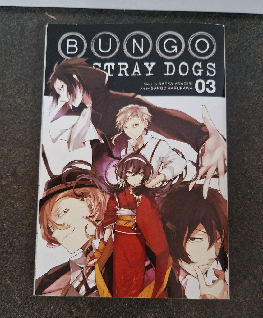 Bungo stray dogs manga 3, Eén comic, Ophalen of Verzenden, Zo goed als nieuw, Japan (Manga)