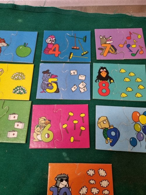 tel puzzel tot 10 fabeltjeskrant compleet, Ophalen of Verzenden, 'T Olde Gre-j, Info@toldegrej.nl, Endepoelstraat 20f Didam