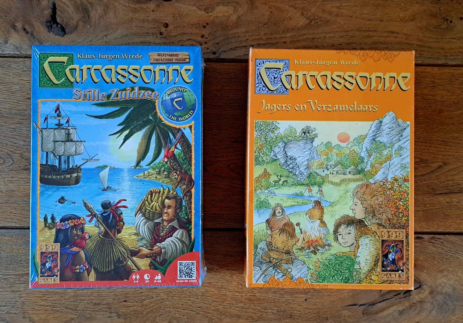 Carcassonne Stille Zuidzee (nieuw) & Jagers en Verzamelaars, Hobby en Vrije tijd, Gezelschapsspellen | Bordspellen, Ophalen of Verzenden