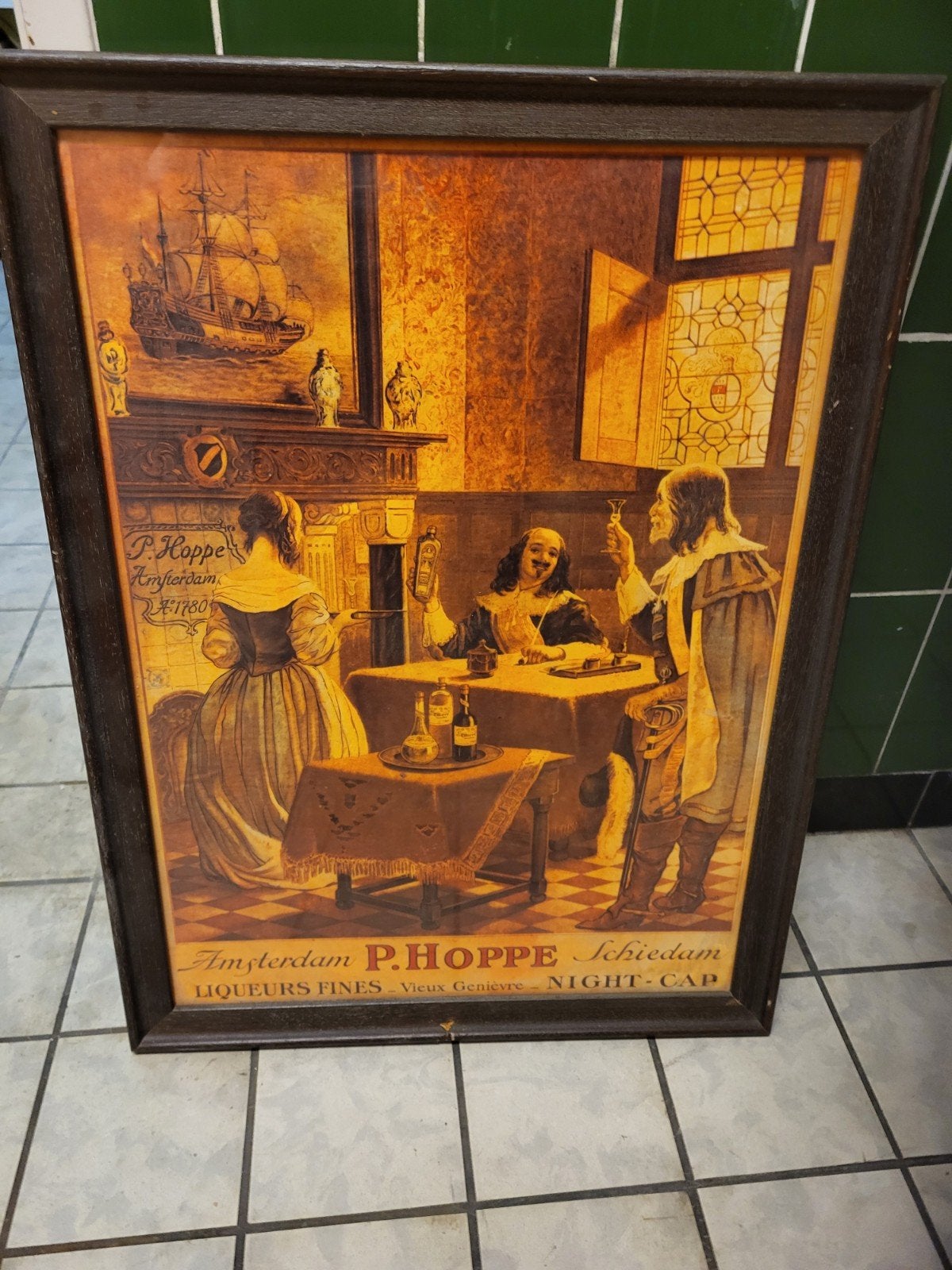 TE KOOP SCHILDERIJ, Huis en Inrichting, Ophalen, 50 tot 75 cm, Schilderij