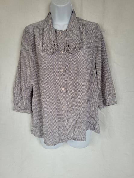 Mooie aparte ouderwetse blouse mt L merk Original, ., Maat 42/44 (L), Ophalen of Verzenden, Zo goed als nieuw