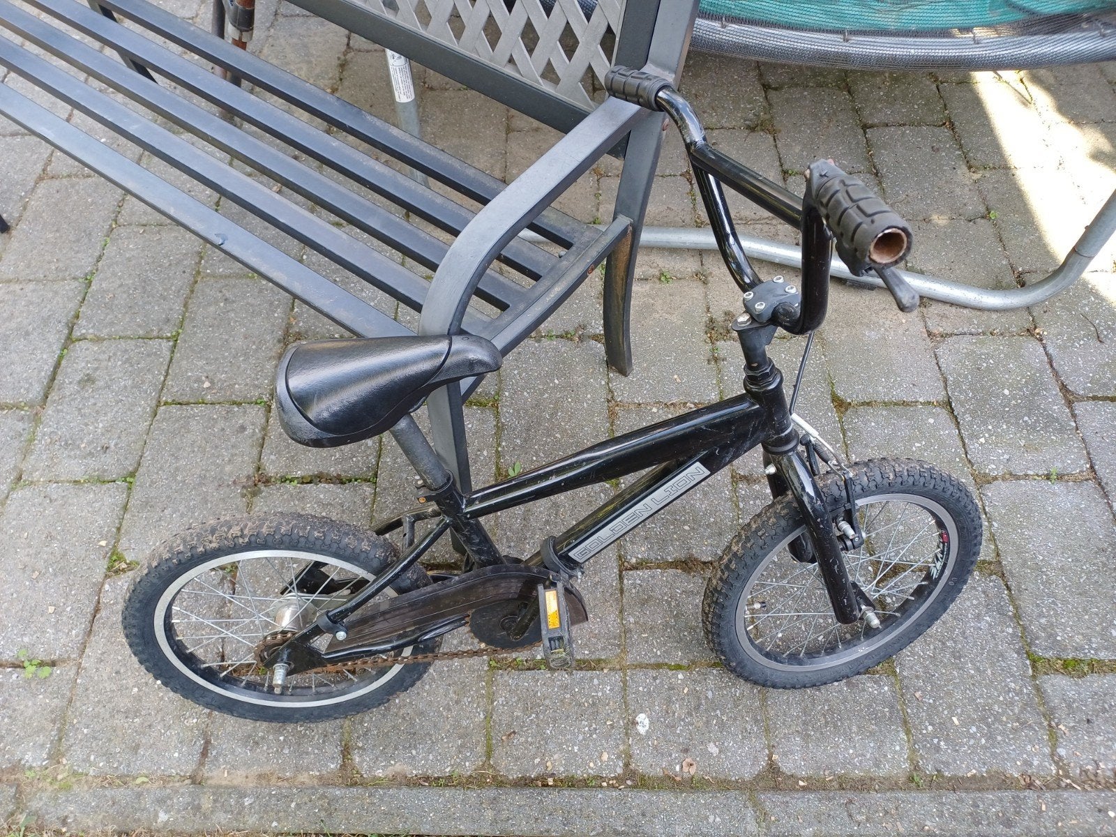 Crossfiets 16 inch - Golden Lion, Ophalen, Staal, Velgrem, V-brakes
