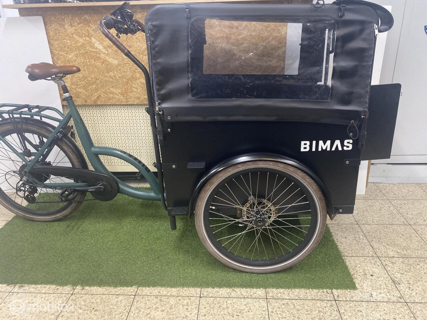BIMAS E-CARGO 2024 ELEKTRISCHE BAKFIETS MET VOORDEUR 1710 KM, BIMAS, BIMAS, BIMAS, Overige merken