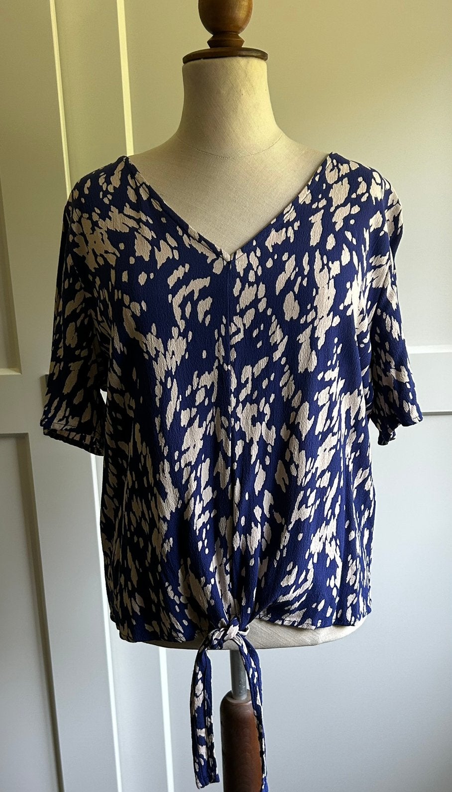 Mooie top van Anna van Toor maat M, Maat 38/40 (M), Blauw, Ophalen of Verzenden, Zo goed als nieuw