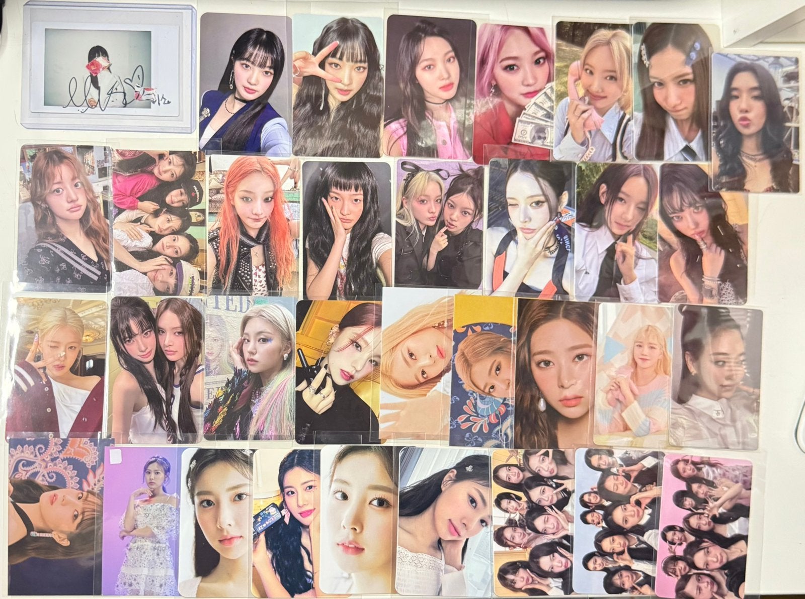 kpop photocard dreamnote izna izone h2h twice illit meovv, Verzenden, Zo goed als nieuw, Foto of Kaart