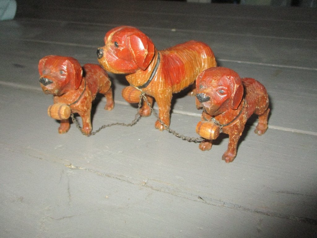 Vintage Miniatuur Hondensetje,v,a,25,00e, Ophalen of Verzenden, Gebruikt, Dier