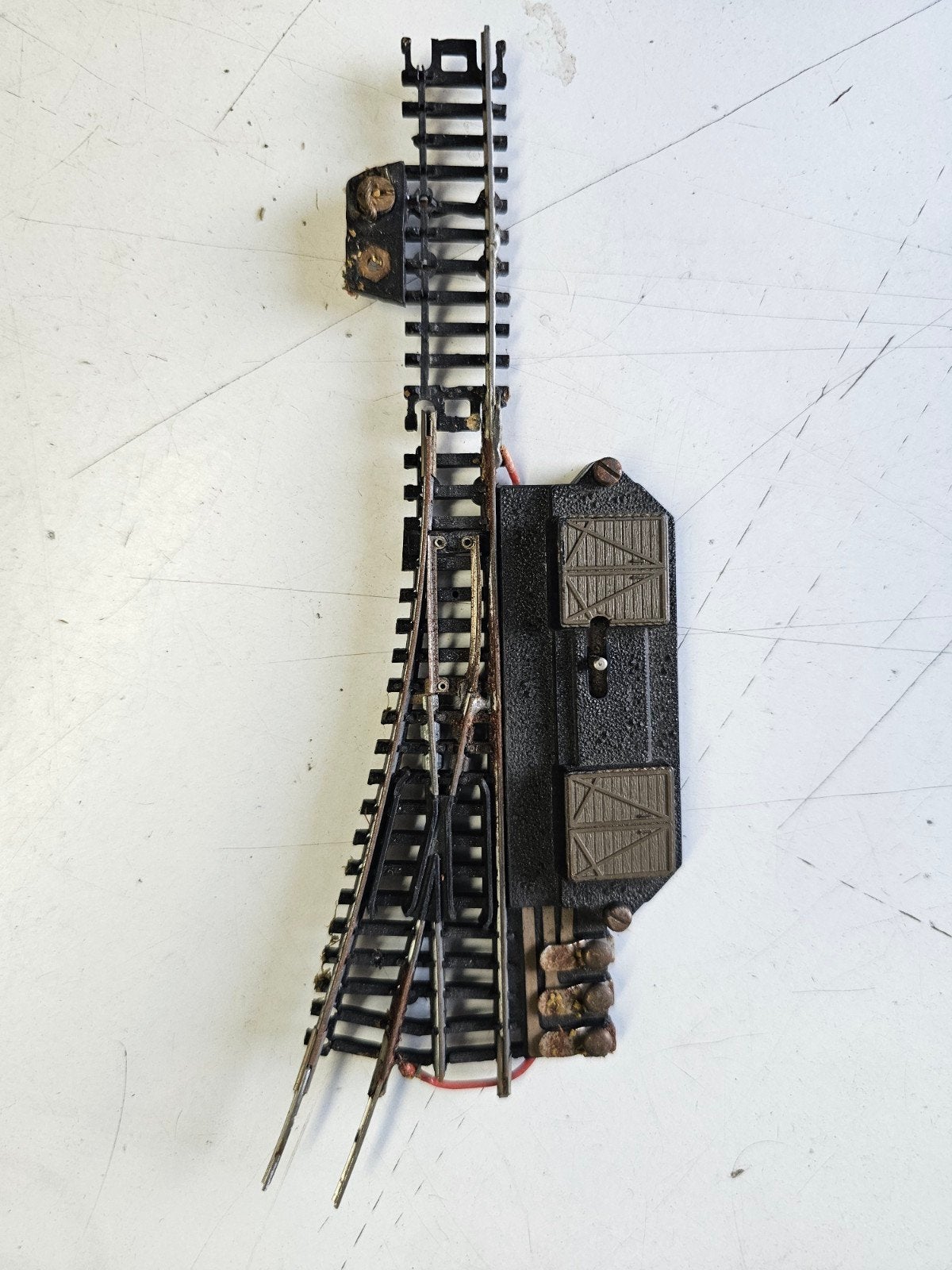 Lima N-spoor wissel met rails, Ophalen of Verzenden, Gebruikt, Rails, Lima