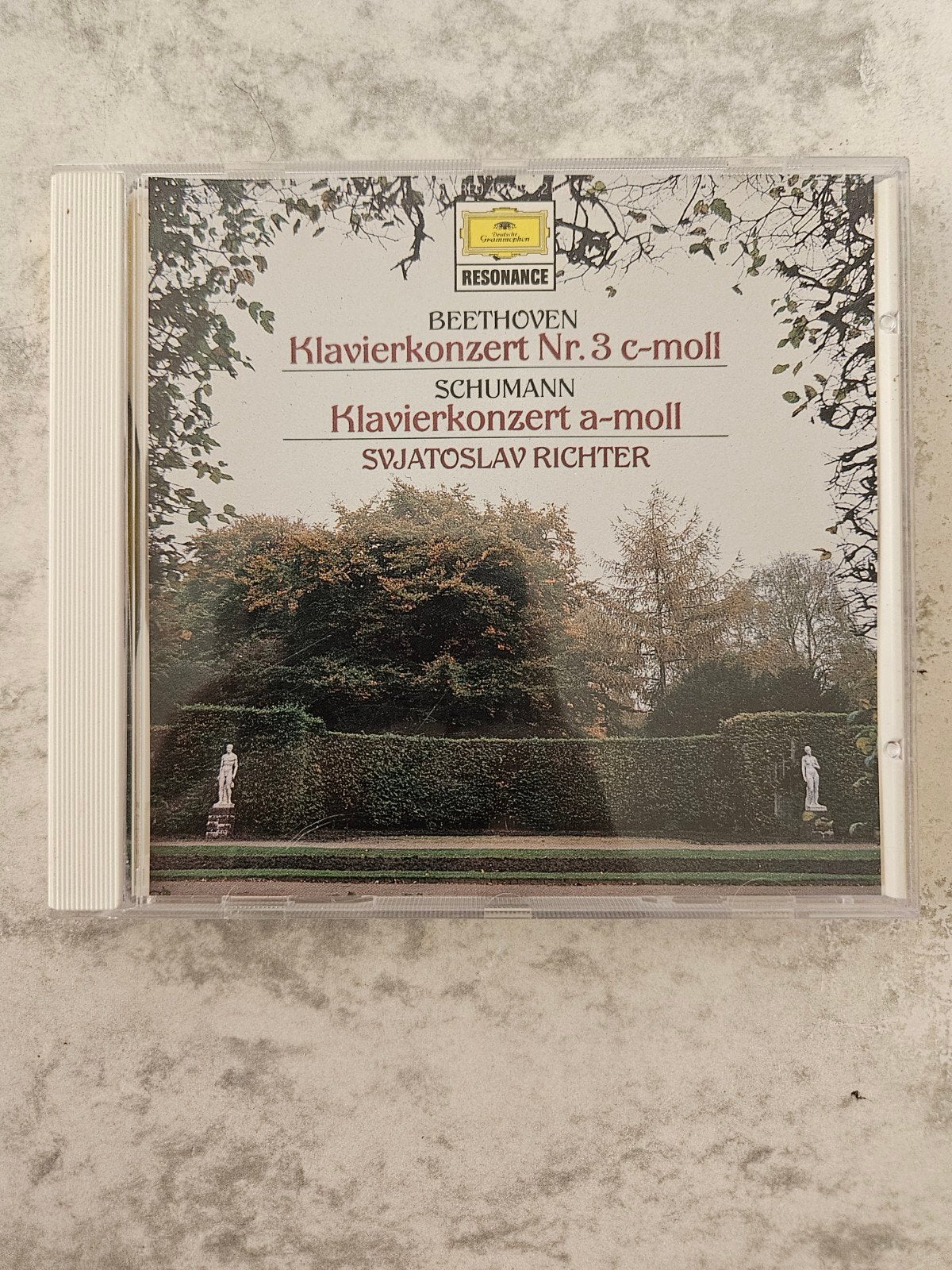 Beethoven & Schumann - Klavierkonzerte - Svjatoslav Richter, Ophalen of Verzenden, Romantiek, Gebruikt, Kamermuziek