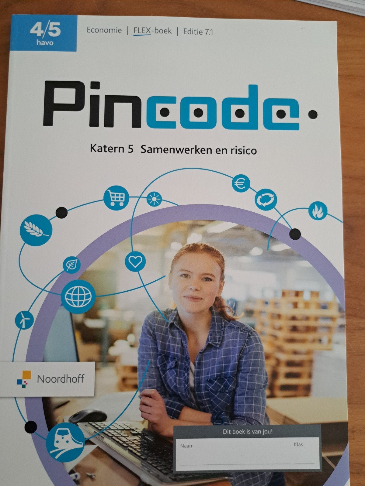 Pincode Economie FLEX-boek 4/5 havo Editie 7.1, Boeken, Schoolboeken, Ophalen of Verzenden, Zo goed als nieuw, HAVO, Economie