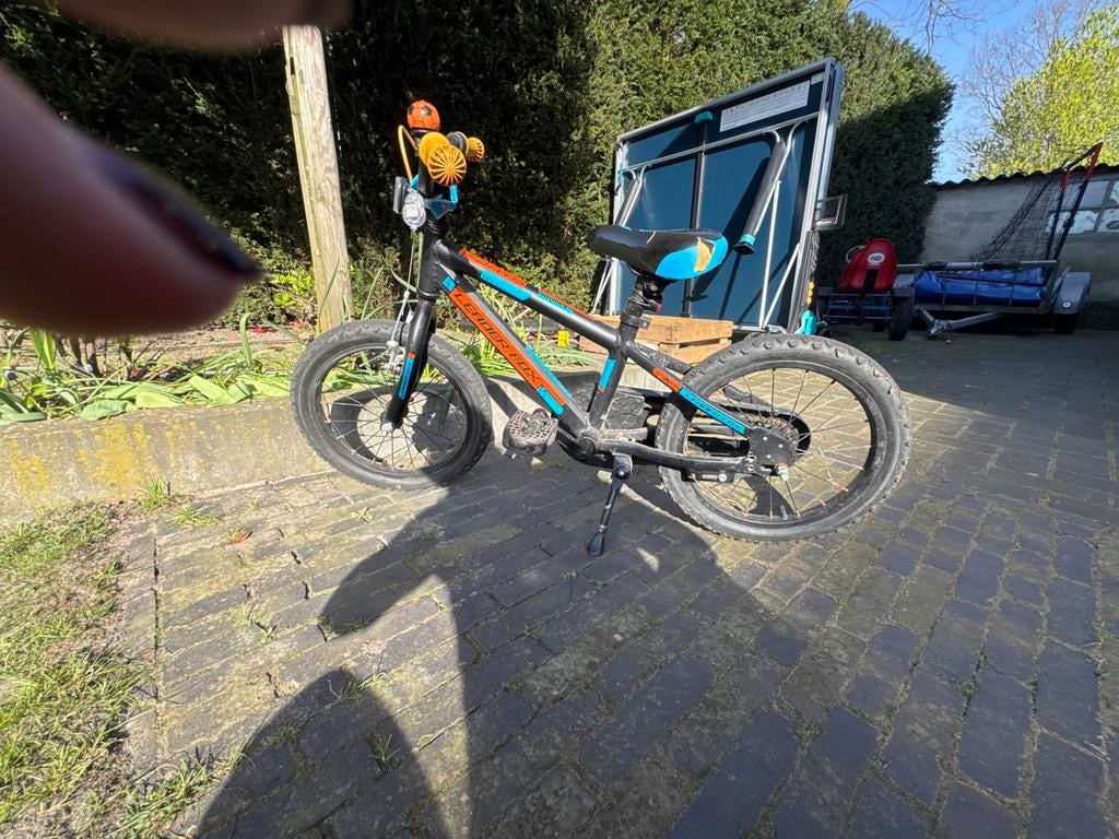 Leader Fox 16 inch kinderfiets - veel gebruikt, Fietsen en Brommers, Ophalen, Gebruikt, 16 tot 20 inch